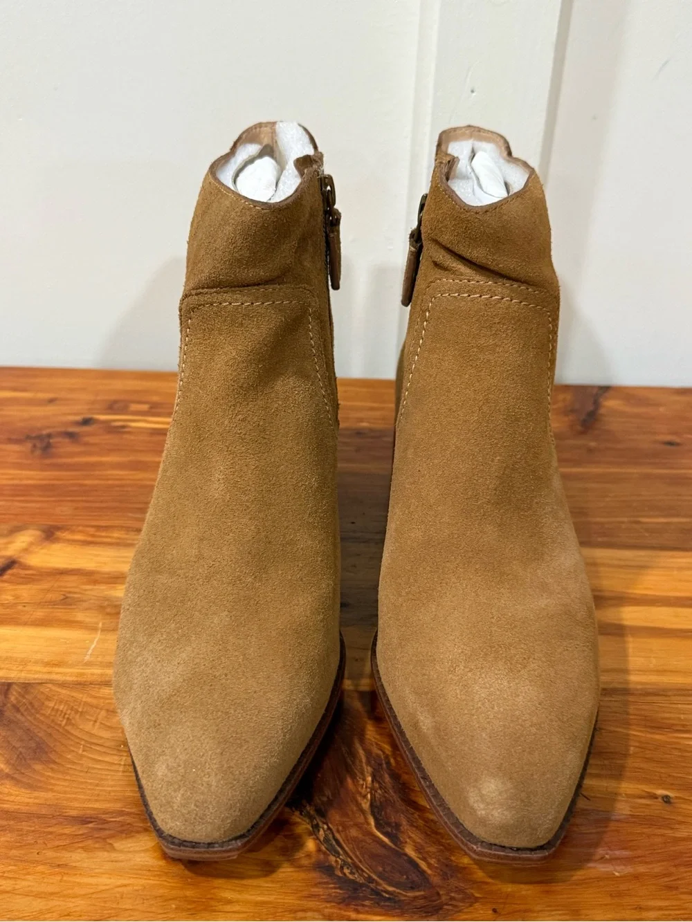 NWOT Cole Haan Naia Suede Tan Ankle Booties